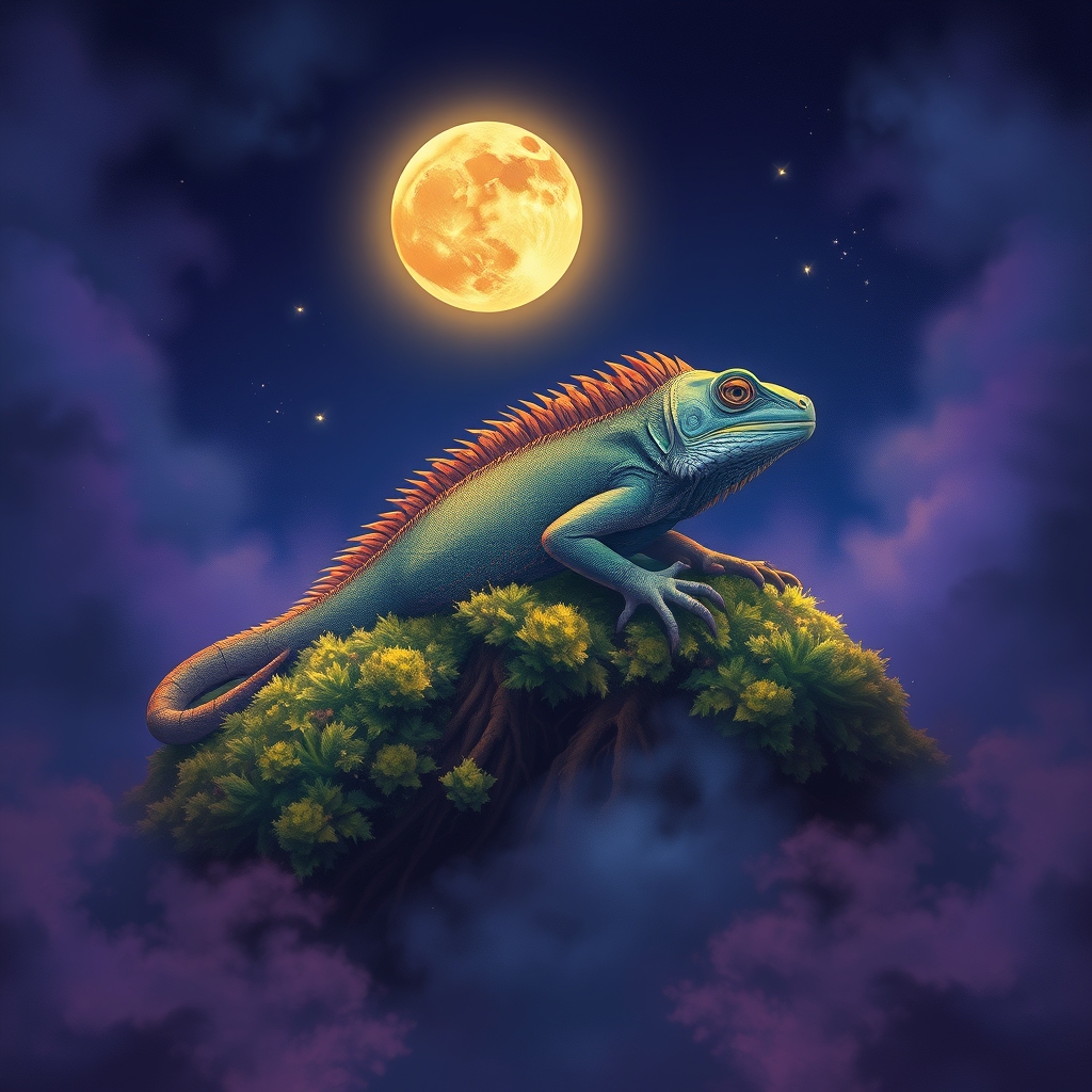 İguana rüya tabiri